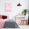 Stupell Industries Pink Love All Around Canvas Wall Art Design by Taylor Shannon Designs